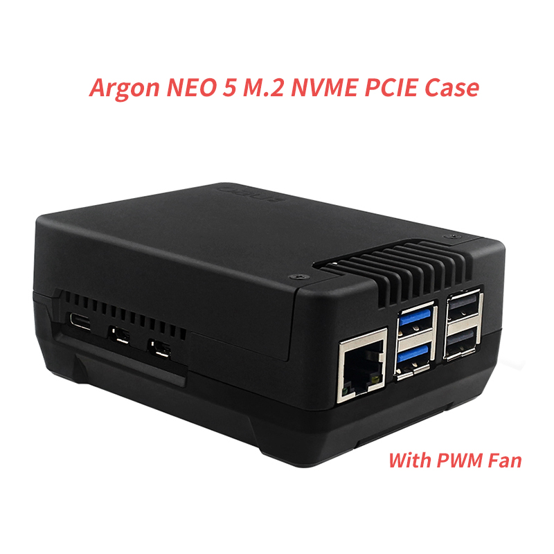 Argon NEO 5 M.2 NVME PCIE Case - Pi 5 Case review and price