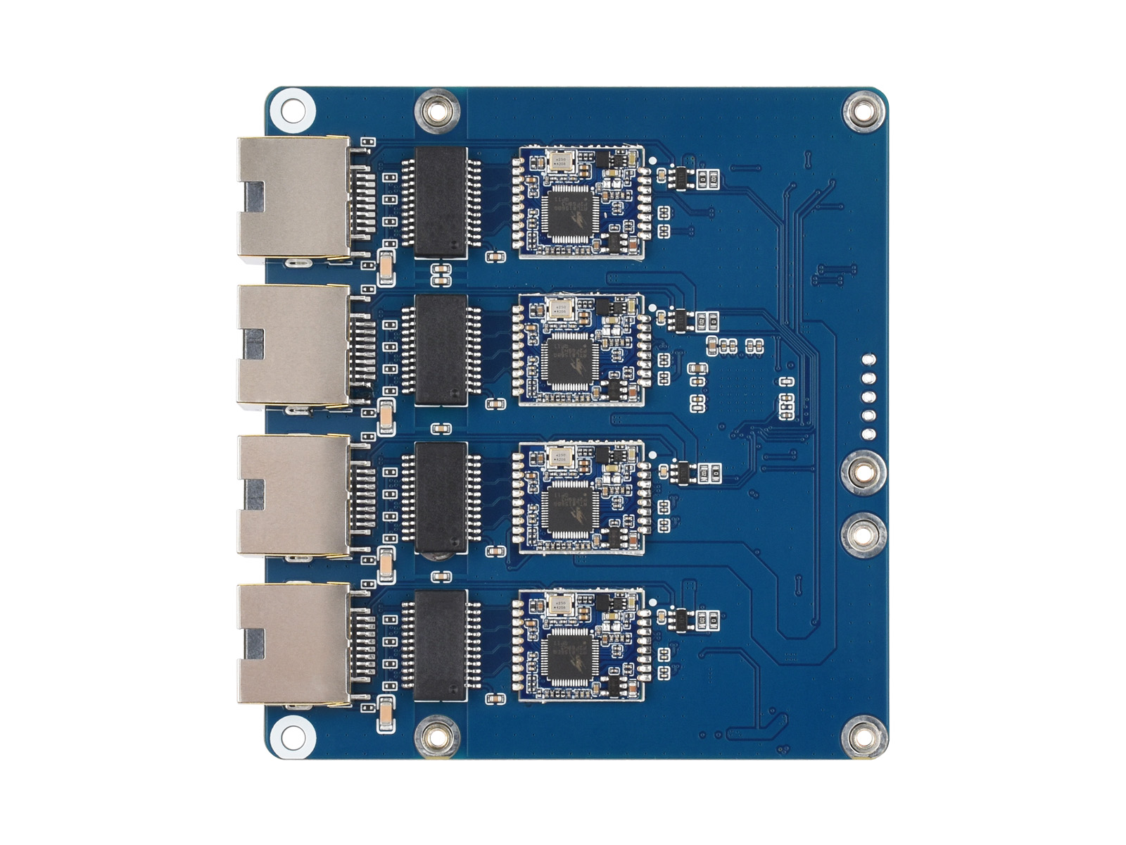 Waveshare PCIe TO 4-Ch Gigabit - Raspberry Pi 5 review and price