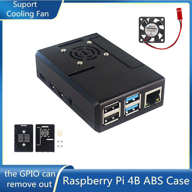 Raspberry Pi ABS Case Black Pl - Pi Power Supply review and price