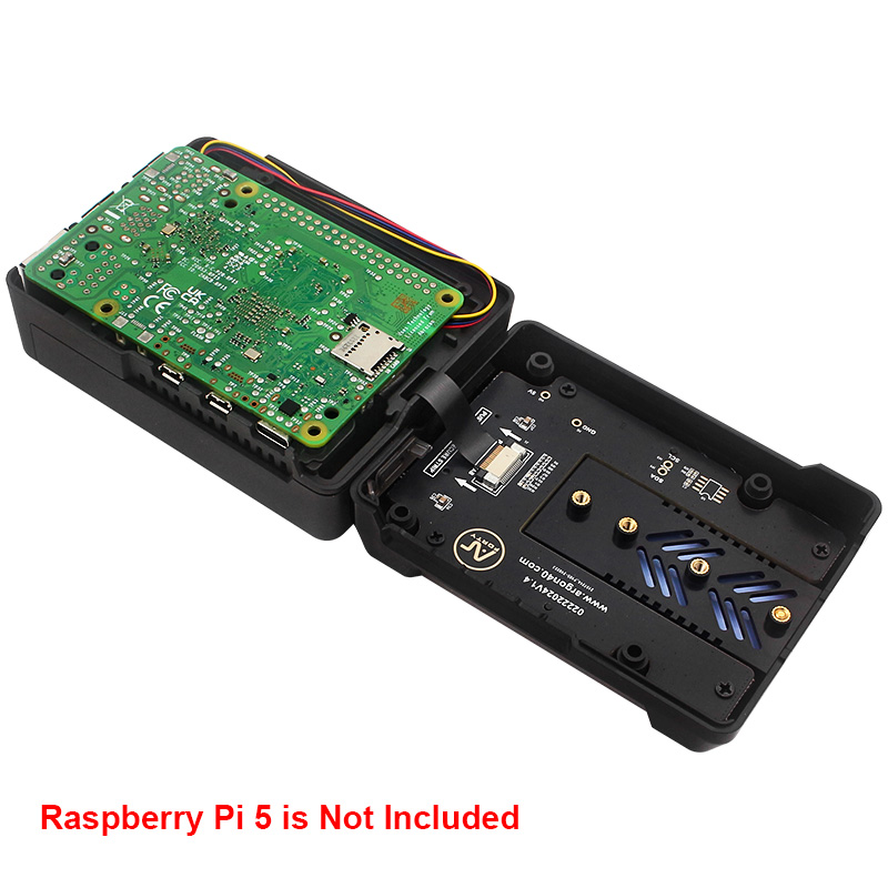 Argon NEO 5 M.2 NVME PCIE Case - Pi Power Supply review and price